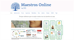Desktop Screenshot of maestronline.com